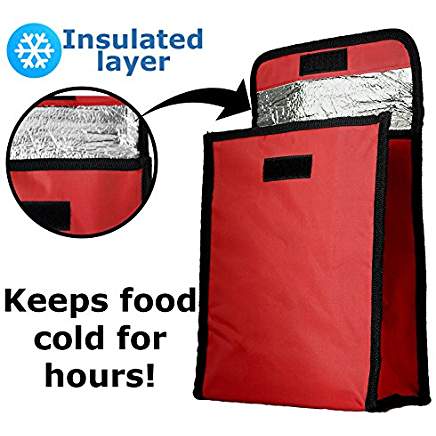 Lunch from home? Insulated bags help keep cold foods cold