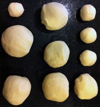 resting bagel dough